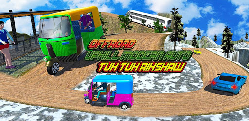 Offroad Uphill Modern Auto Tuk Tuk Rickshaw Drive PC screenshot