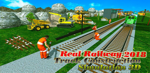 Real Railway Track Construction Simulation 3D 2018 PC screenshot