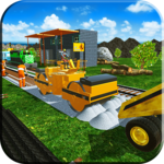 Real Railway Track Construction Simulation 3D 2018 icon