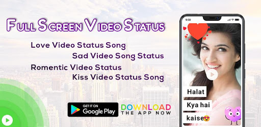 Full Screen Video Status New (Vertical Video) PC screenshot