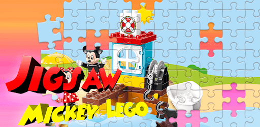 Jigsaw Mickey lego Kids PC screenshot