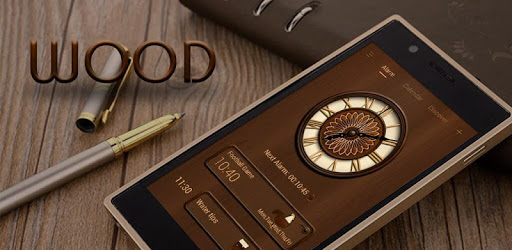Wood GO Clock Theme PC screenshot Wood GO Clock Theme PC screenshot