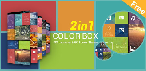 (FREE) Color Box 2 In 1 Theme PC screenshot (FREE) Color Box 2 In 1 Theme PC screenshot
