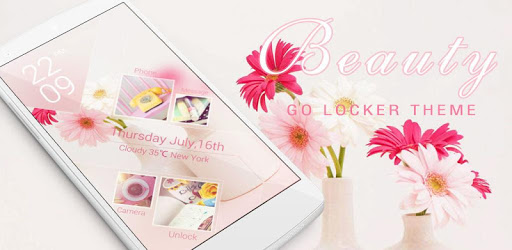 (FREE) Beauty Theme GO Locker PC screenshot