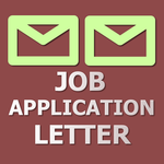 Job application letter icon