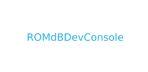 ROMDashboard Developer Console PC screenshot ROMDashboard Developer Console PC screenshot