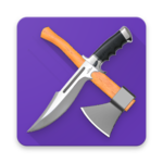 Assistant knives sharpening icon
