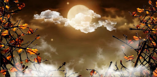 Autumn Moon live wallpaper PC screenshot Autumn Moon live wallpaper PC screenshot