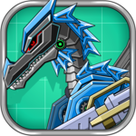 Black Pterosaur Attack - Robot Toy War icon