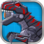 Robot Dinosaur Black T-Rex for PC