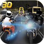 3D Highway Moto Rider racing icon