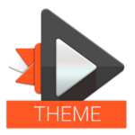 Material Dark Orange Theme for PC