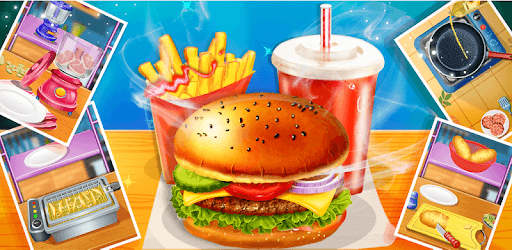 Happy Kids Meal Maker - Burger Cooking Game PC screenshot