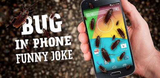 Bug in Phone funny joke PC screenshot