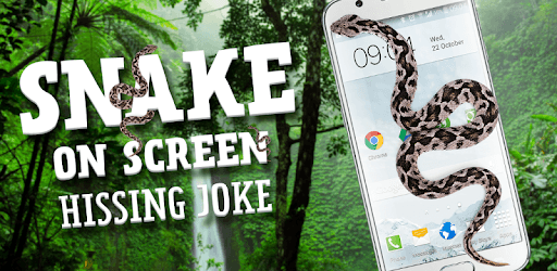 Snake On Screen Hissing Joke PC screenshot