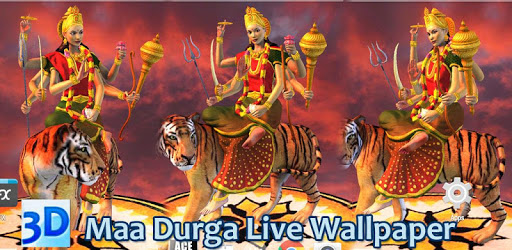 3D Durga Live Wallpaper PC screenshot