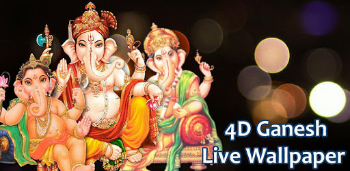 4D Ganesh Live Wallpaper PC screenshot