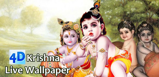 4D Little Krishna App & Live Wallpaper PC screenshot