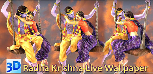 3D Radha Krishna Jhulan Live Wallpaper PC screenshot 3D Radha Krishna Jhulan Live Wallpaper PC screenshot