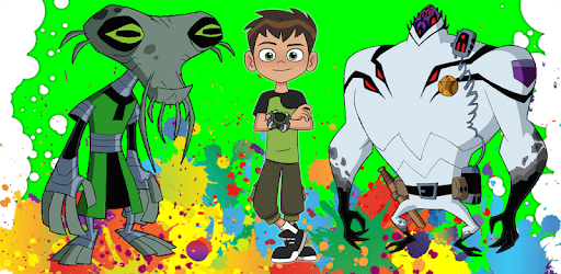 Coloring 10 hero For Kids PC screenshot Coloring 10 hero For Kids PC screenshot