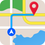 GPS, Maps, Navigation & Directions : Route Finder icon