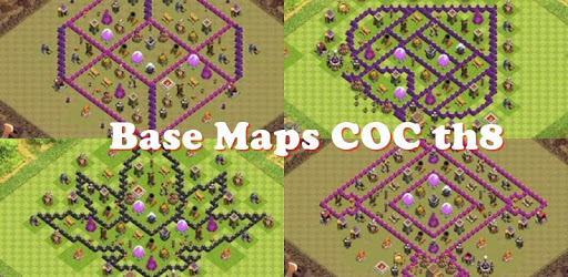 Base Maps COC th8 PC screenshot