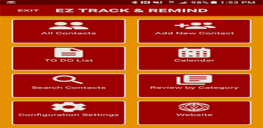 EZ TRACK AND REMIND PC screenshot