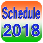 2018 Schedule for PC 2018 Schedule for PC