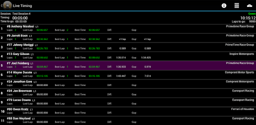 Race Monitor PC screenshot
