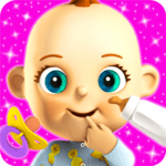 Talking Babsy Baby: Baby Games icon