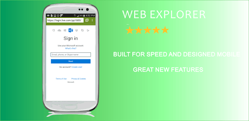 Web Explorer PC screenshot