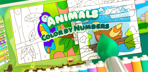 Color by Numbers - Animals PC screenshot Color by Numbers - Animals PC screenshot