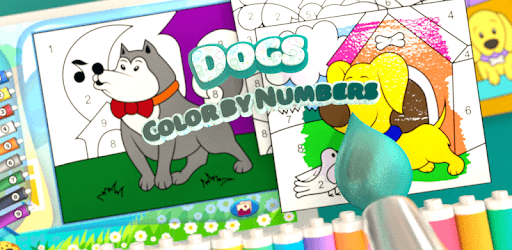 Color by Numbers - Dogs PC screenshot Color by Numbers - Dogs PC screenshot