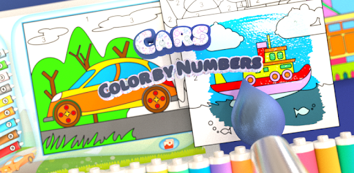 Color by Numbers - Cars PC screenshot Color by Numbers - Cars PC screenshot