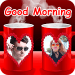 Coffee Cup Dual Photo Frame icon