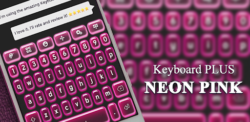 Keyboard Plus Neon Pink PC screenshot Keyboard Plus Neon Pink PC screenshot