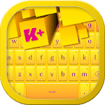 Yellow HD Keyboard for PC