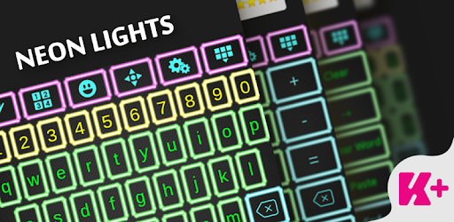 Neon Lights Keyboard Theme PC screenshot Neon Lights Keyboard Theme PC screenshot