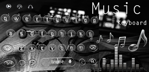 Music Keyboard theme PC screenshot Music Keyboard theme PC screenshot