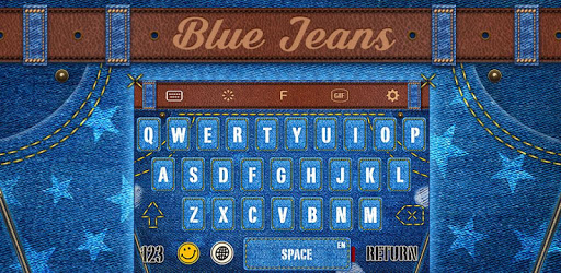 Blue Jeans Keyboard Theme - Emoji & Gif PC screenshot Blue Jeans Keyboard Theme - Emoji & Gif PC screenshot