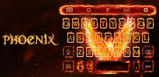 Flame Phoenix Keyboard Theme for Android PC screenshot Flame Phoenix Keyboard Theme for Android PC screenshot