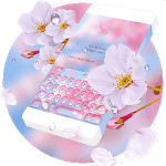 Pink Drops RainbowKey Theme icon