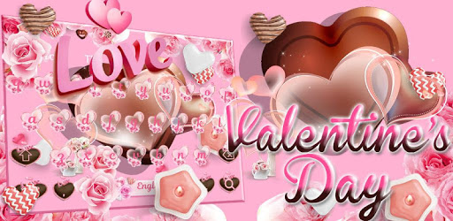 Chocolate Love Keyboard Theme PC screenshot