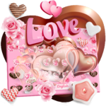 Chocolate Love Keyboard Theme icon