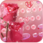 Waterdrop Rose Theme Keyboard for PC Waterdrop Rose Theme Keyboard for PC