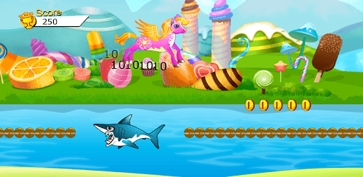Pony Run Shark Attack PC screenshot