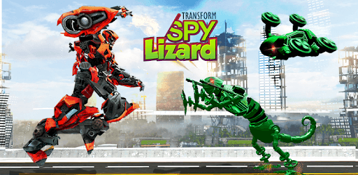 Big Lizard Russian Spy Transforming Robot Games PC screenshot