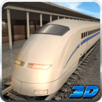 Bullet Train Subway Station 3D icon