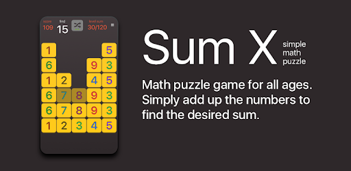 Sum X - simple math puzzle PC screenshot