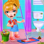 Keep Your House Clean - Girls Home Cleanup Game icon
